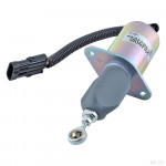 Клапан отсекатель 3 круглых контакта(4BT,6B)12V