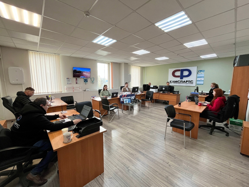 Офис Камспартс в Санкт-Петербурге